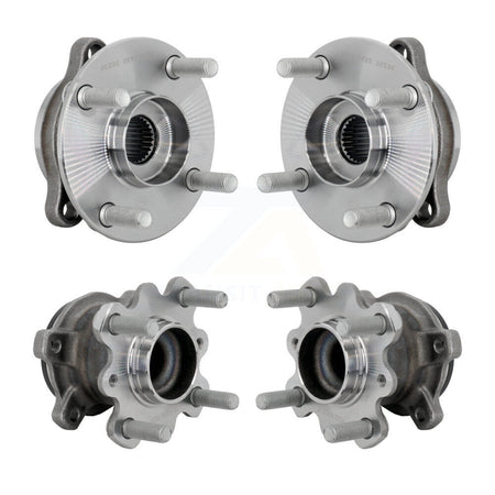 Front Rear Wheel Bearing & Hub Assembly Kit For Toyota Yaris iA Scion K70-102041