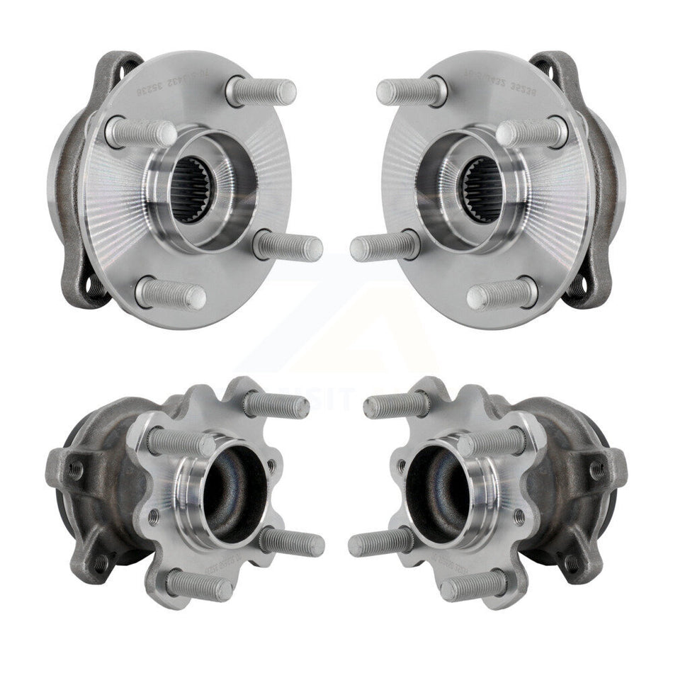 Front Rear Wheel Bearing & Hub Assembly Kit For Toyota Yaris iA Scion K70-102041