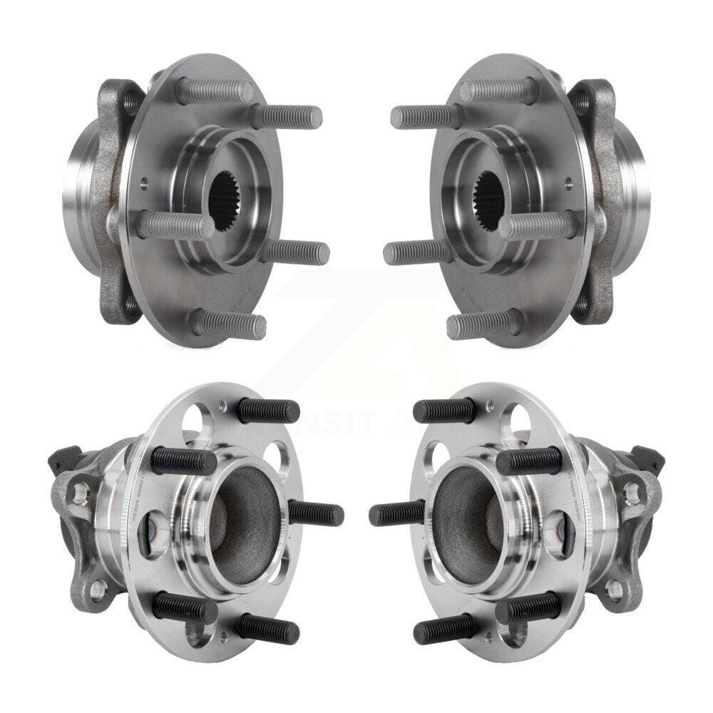 Front Rear Wheel Bearing & Hub Assembly Kit For Kia Forte Hyundai Ioniq Elantra GT K70-102045