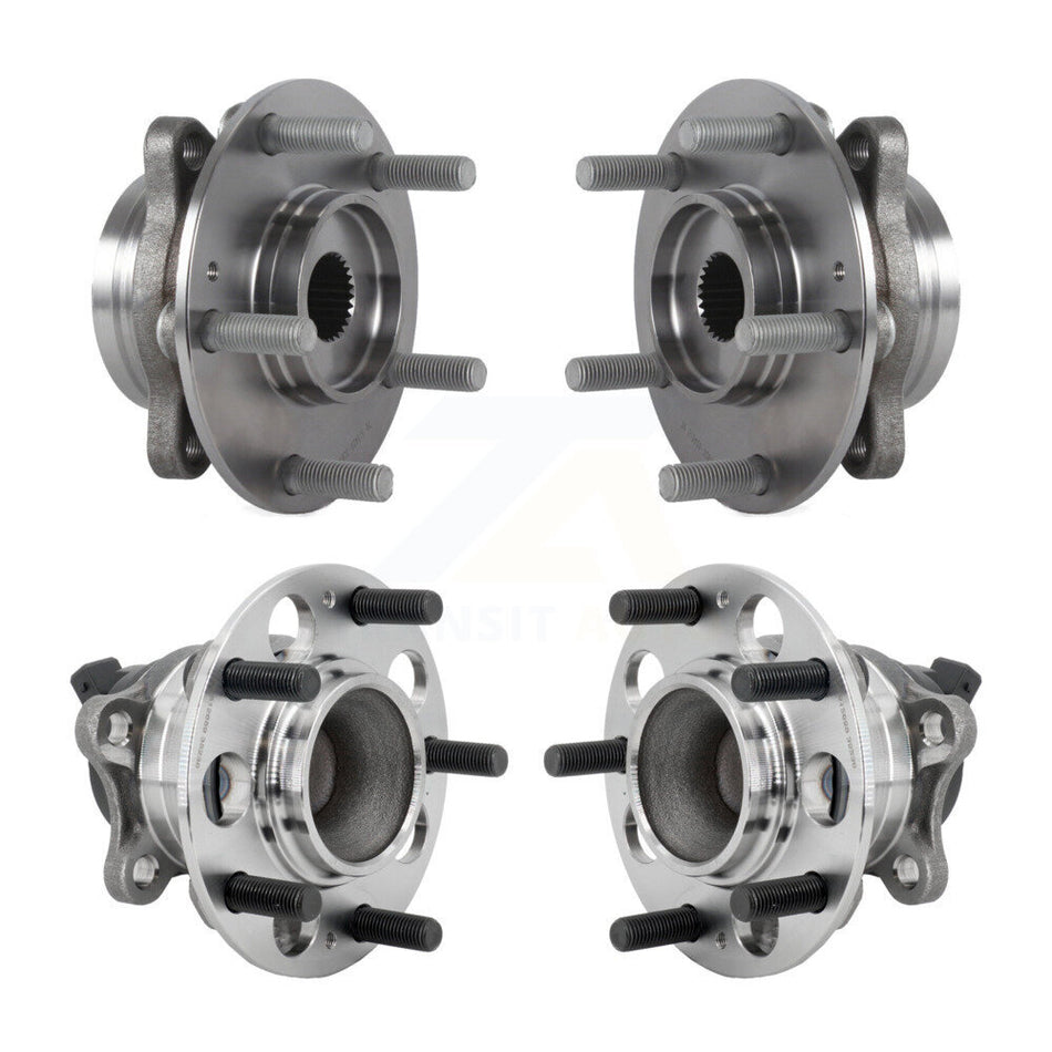 Front Rear Wheel Bearing & Hub Assembly Kit For Kia Forte Hyundai Ioniq Elantra GT K70-102045