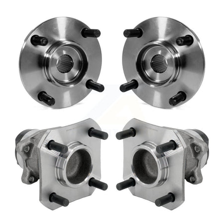 Front Rear Wheel Bearing & Hub Assembly Kit For 2009-2014 Nissan Cube K70-102048