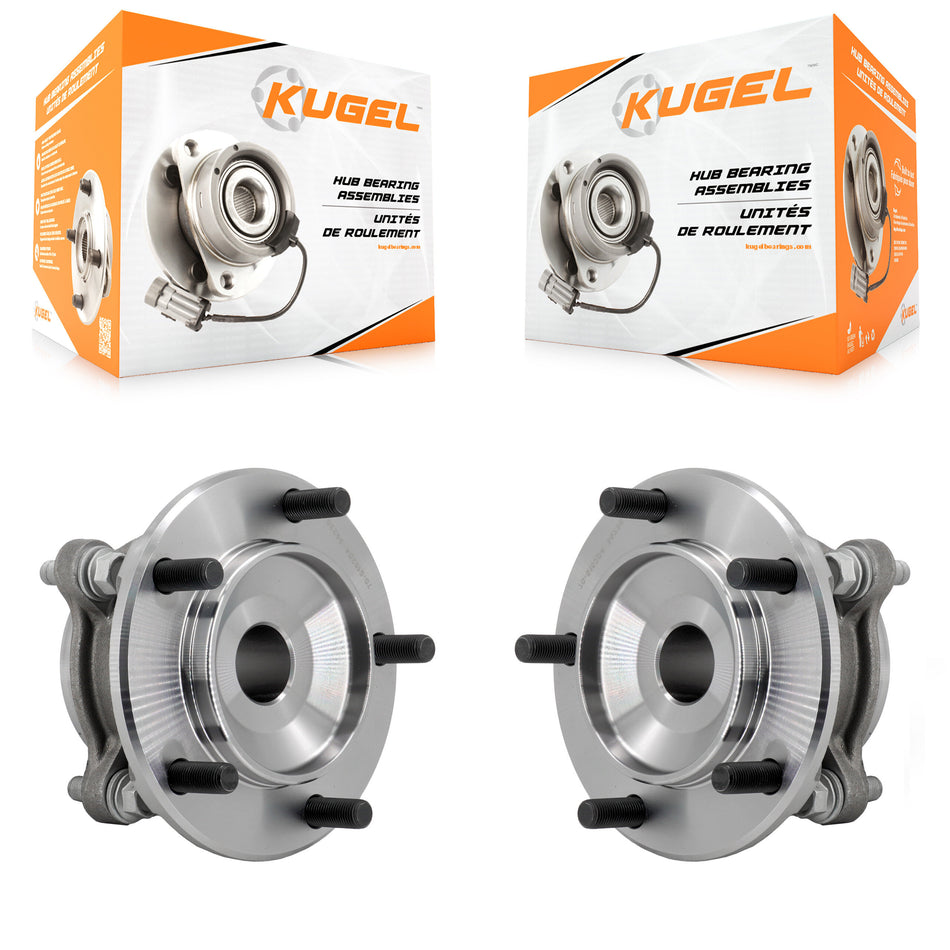 Front Wheel Bearing And Hub Assembly Pair For Toyota Tundra Sequoia RWD K70-102061