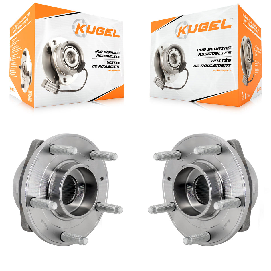 Rear Wheel Bearing And Hub Assembly Pair For 2014-2019 Chevrolet Corvette K70-102108