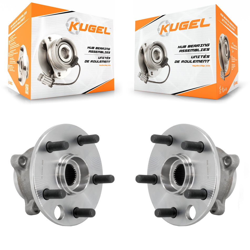 Rear Wheel Bearing And Hub Assembly Pair For Lexus LS460 LC500 LS500 LS600h Toyota Mirai K70-102110