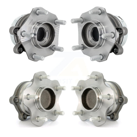 Front Rear Wheel Bearing And Hub Assembly Kit For 2019-2024 Nissan Murano FWD K70-102132