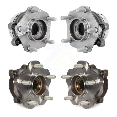 Front Rear Wheel Bearing And Hub Assembly Kit For 2019-2023 Nissan Murano AWD K70-102133