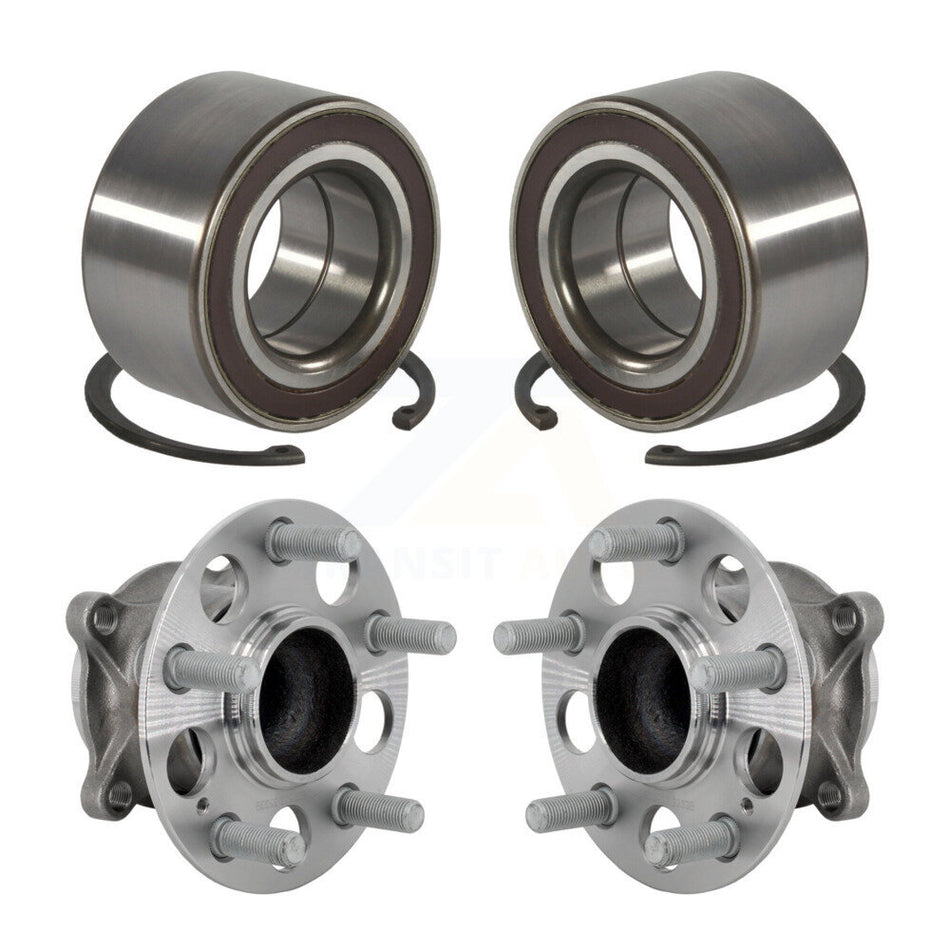 Front Rear Wheel Bearing And Hub Assembly Kit For Honda Pilot Acura MDX Passport K70-102134
