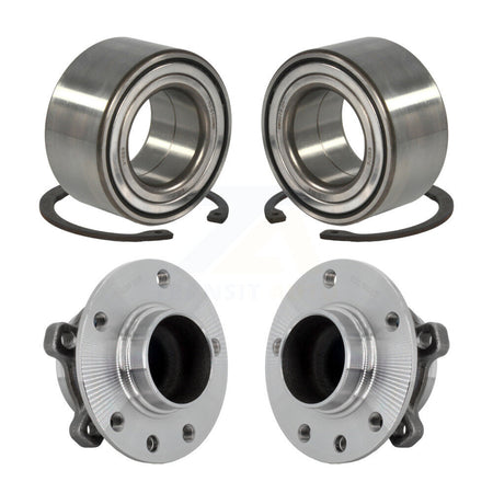 Front Rear Wheel Bearing And Hub Assembly Kit For 2017 Jeep Compass MP body code with FWD K70-102138