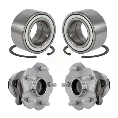 Front Rear Wheel Bearing & Hub Assembly Kit For Toyota Highlander Lexus RX350 RX450h FWD K70-102141