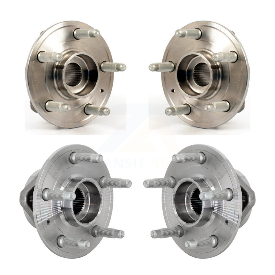 Front Rear Wheel Bearing & Hub Assembly Kit For Chevrolet Camaro K70-102146