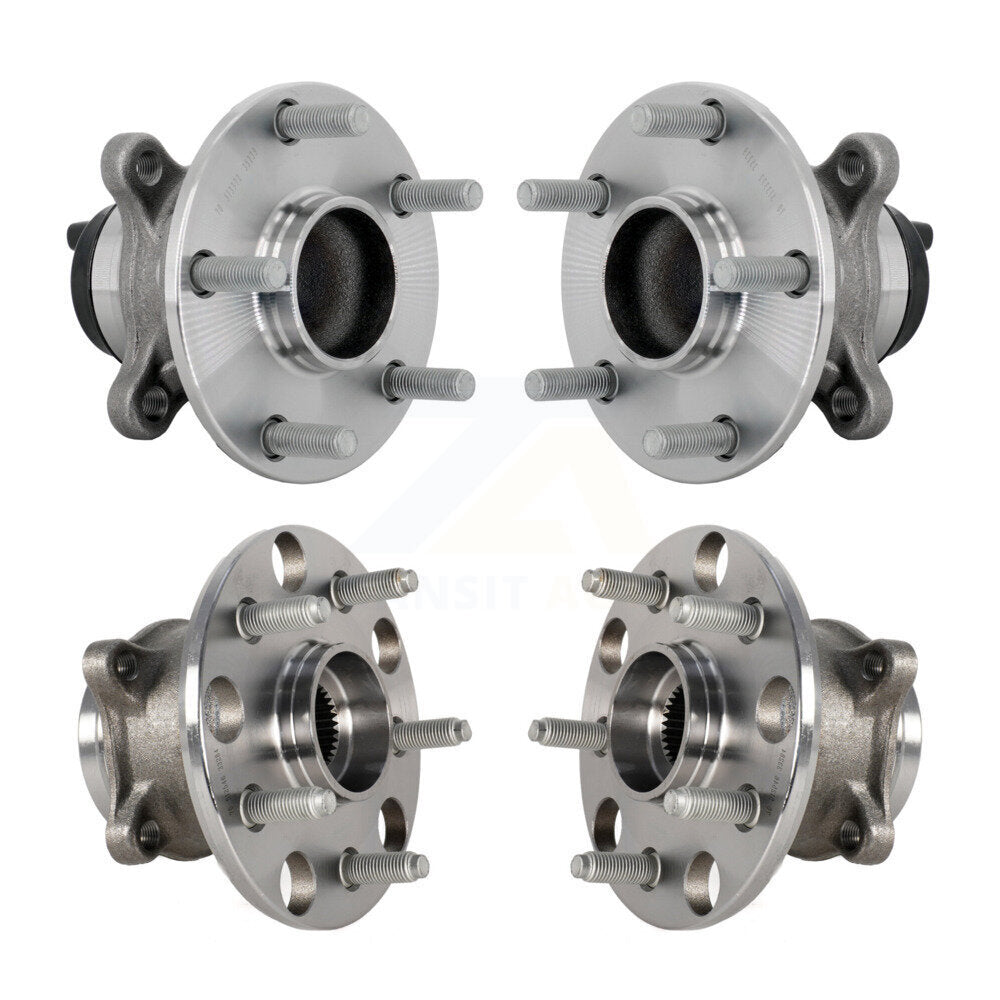 Front Rear Wheel Bearing & Hub Assembly Kit For Lexus IS350 IS250 IS300 IS200t K70-102161