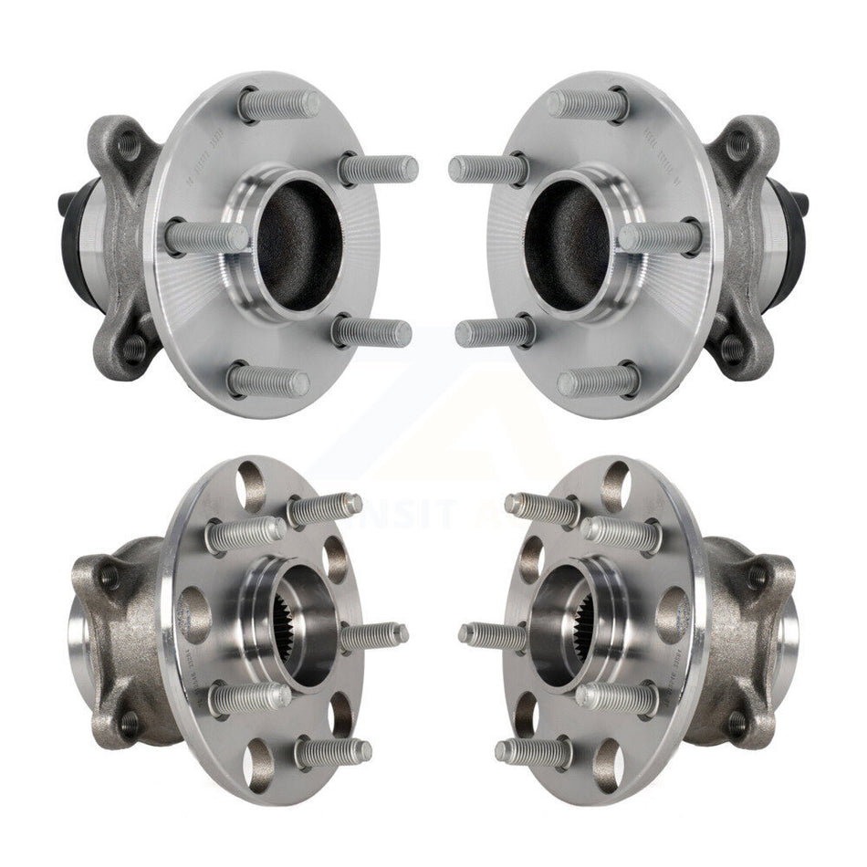 Front Rear Wheel Bearing & Hub Assembly Kit For Lexus IS350 IS250 IS300 IS200t K70-102161