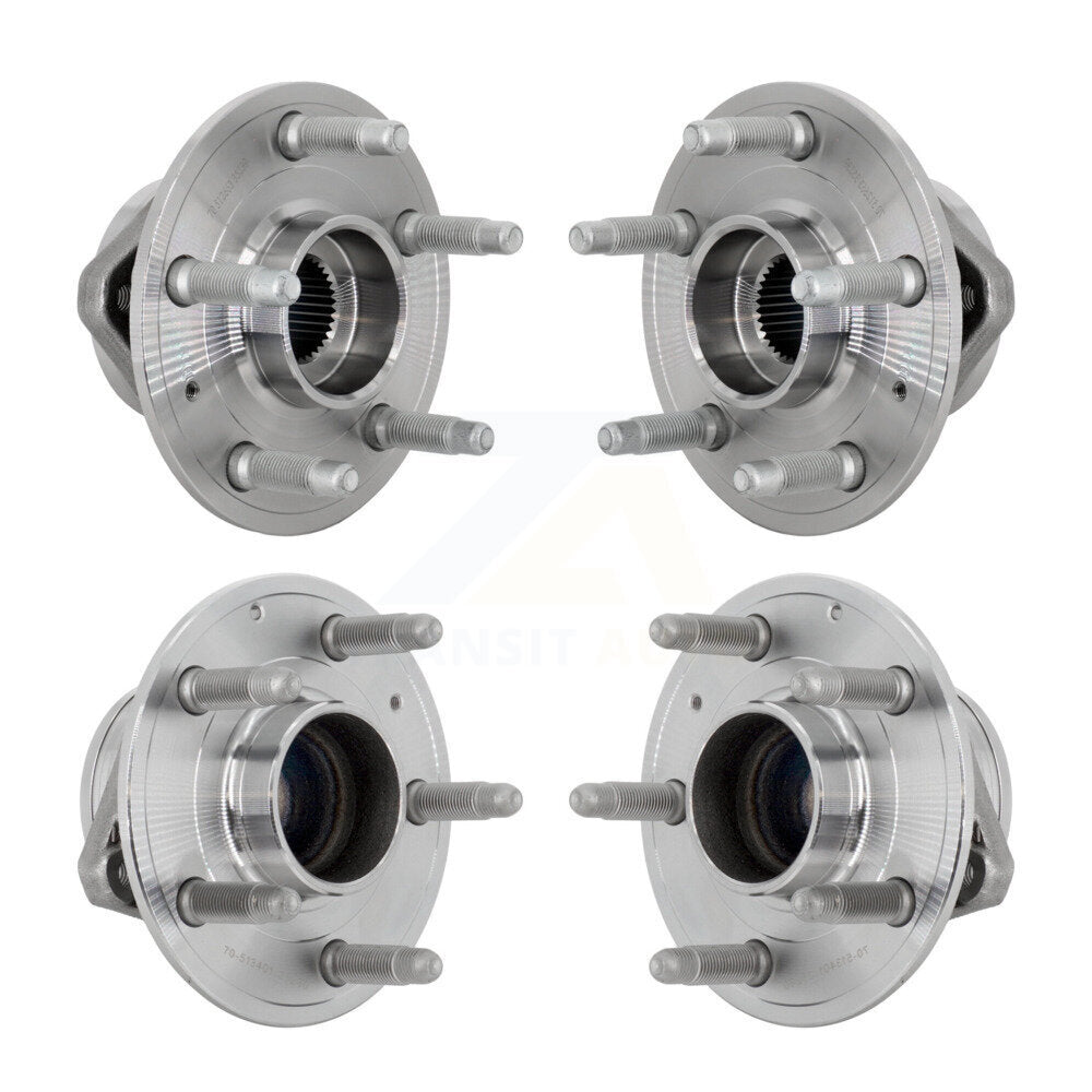 Front Rear Wheel Bearing & Hub Assembly Kit For 2019-2020 Buick Envision FWD K70-102165