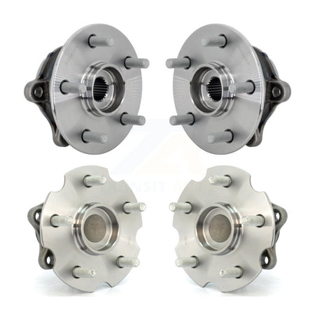 Front Rear Wheel Bearing & Hub Assembly Kit For 2019-2020 Toyota RAV4 FWD with GAS engine K70-102171