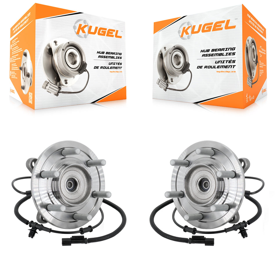 Front Wheel Bearing And Hub Assembly Pair For Ford F-150 K70-102177