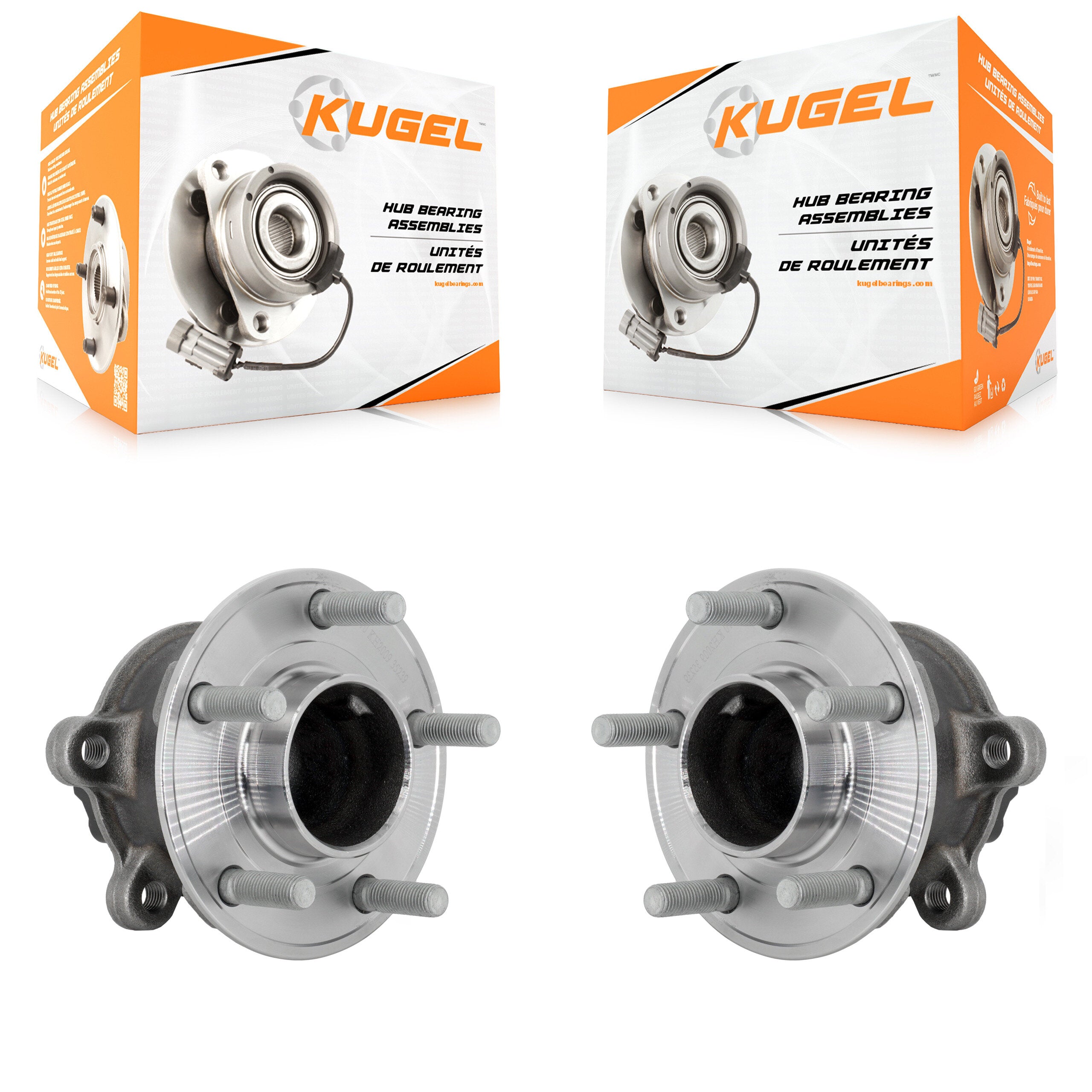 Rear Wheel Bearing And Hub Assembly Pair For 2020-2022 Ford Escape Lincoln Corsair FWD K70-102194
