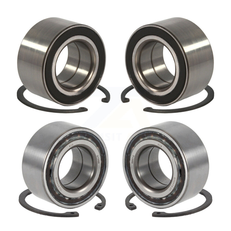 Front Rear Wheel Bearing Kit For 2001-2003 Toyota Highlander AWD K70-102211