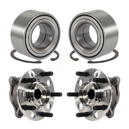 Front Rear Wheel Bearing And Hub Assembly Kit For Hyundai Tucson Kia Sportage AWD K70-102219