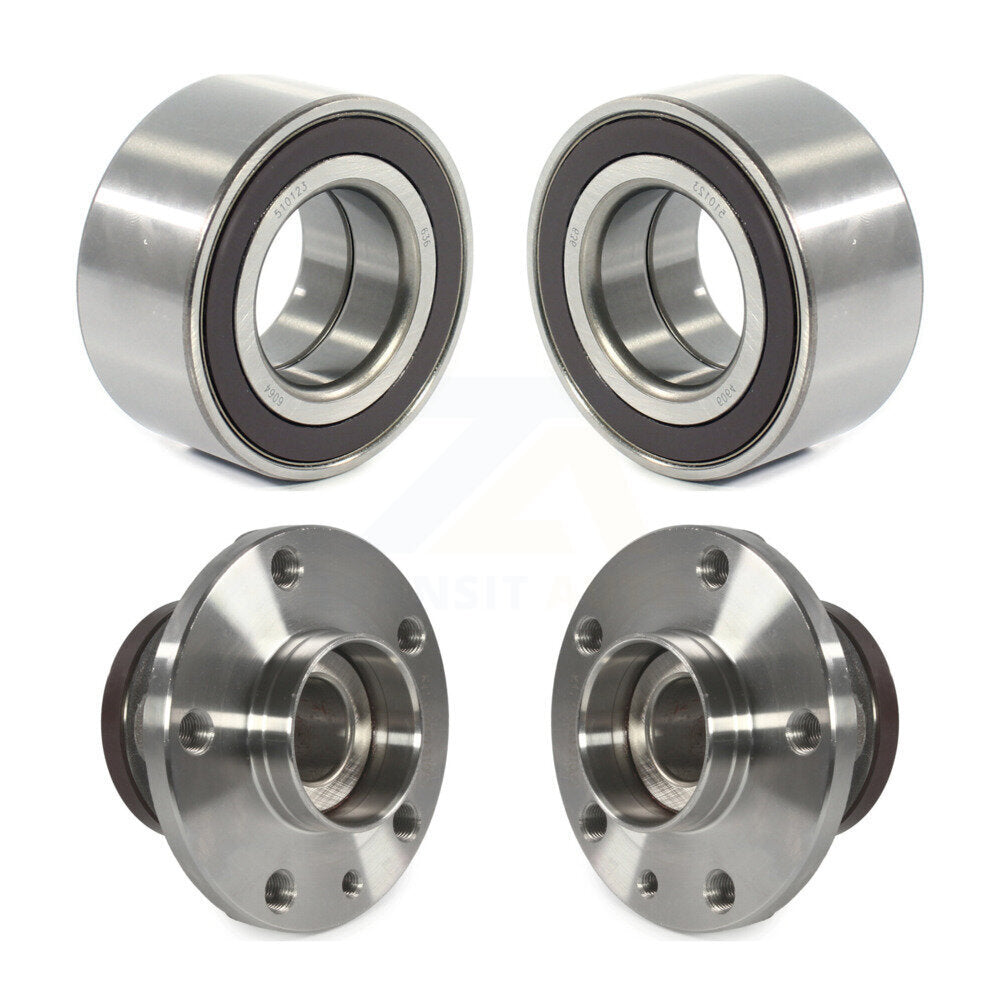 Front Rear Wheel Bearing And Hub Assembly Kit For Ram ProMaster City K70-102225