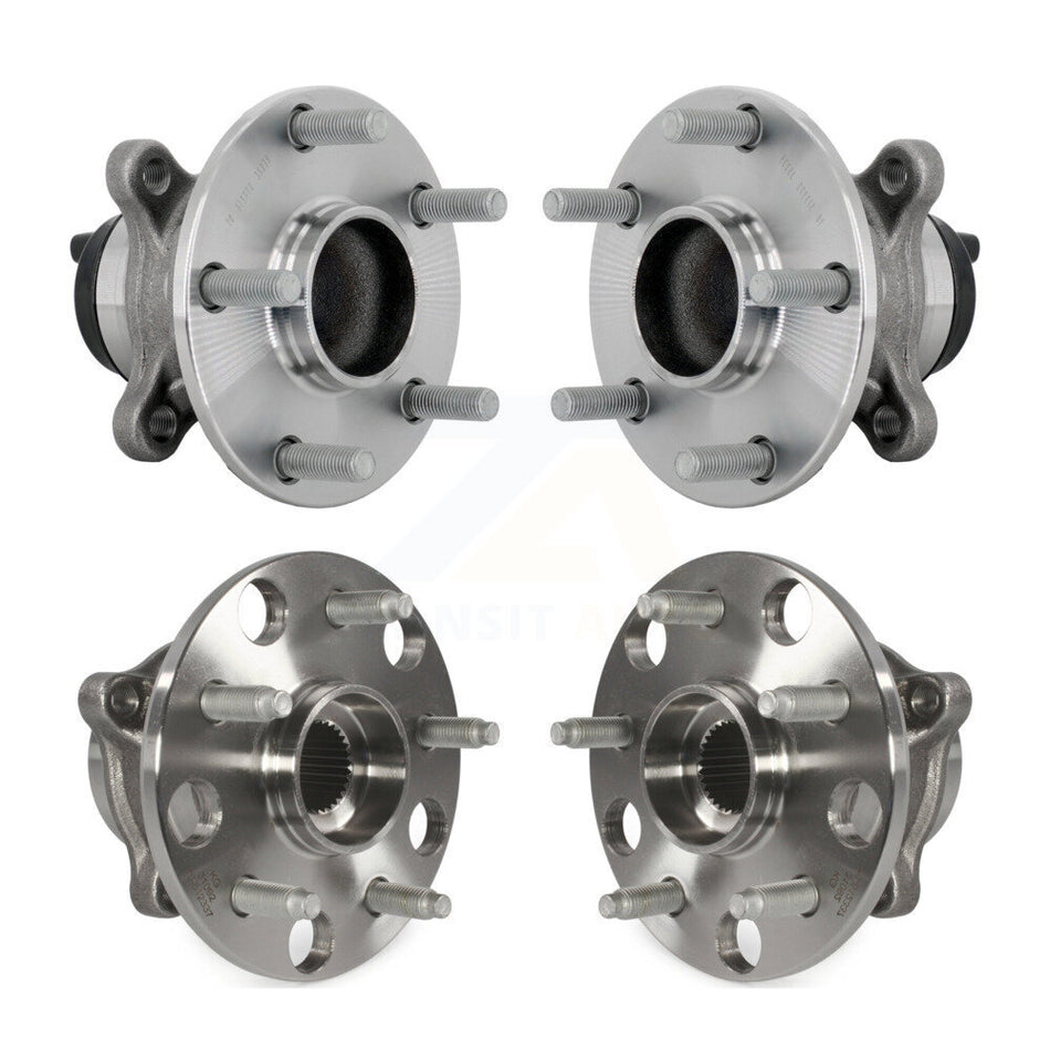Front Rear Wheel Bearing & Hub Assembly Kit For Lexus IS250 IS350 C/C F Sport with RWD K70-102226
