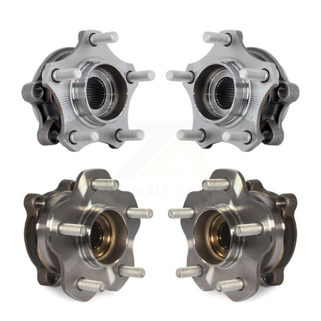 Front Rear Wheel Bearing & Hub Assembly Kit For 2019-2023 Nissan Altima AWD K70-102230