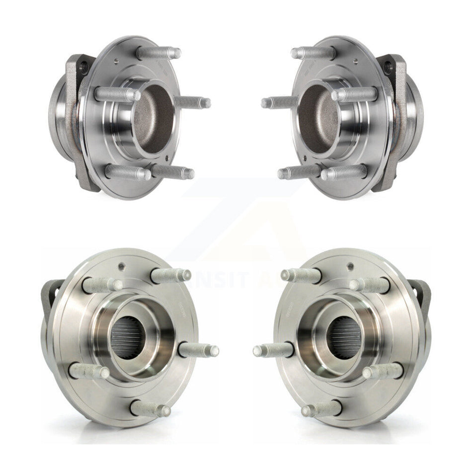 Front Rear Wheel Bearing & Hub Assembly Kit For Cadillac CT4 K70-102232