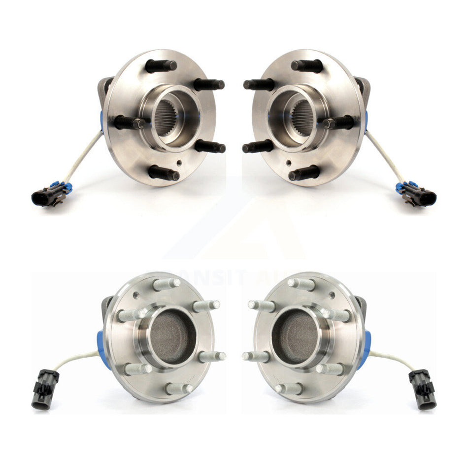 Front Rear Wheel Bearing Hub Assembly Kit For 05 Pontiac Montana SV6 with FWD 4-Wheel ABS K70-102234