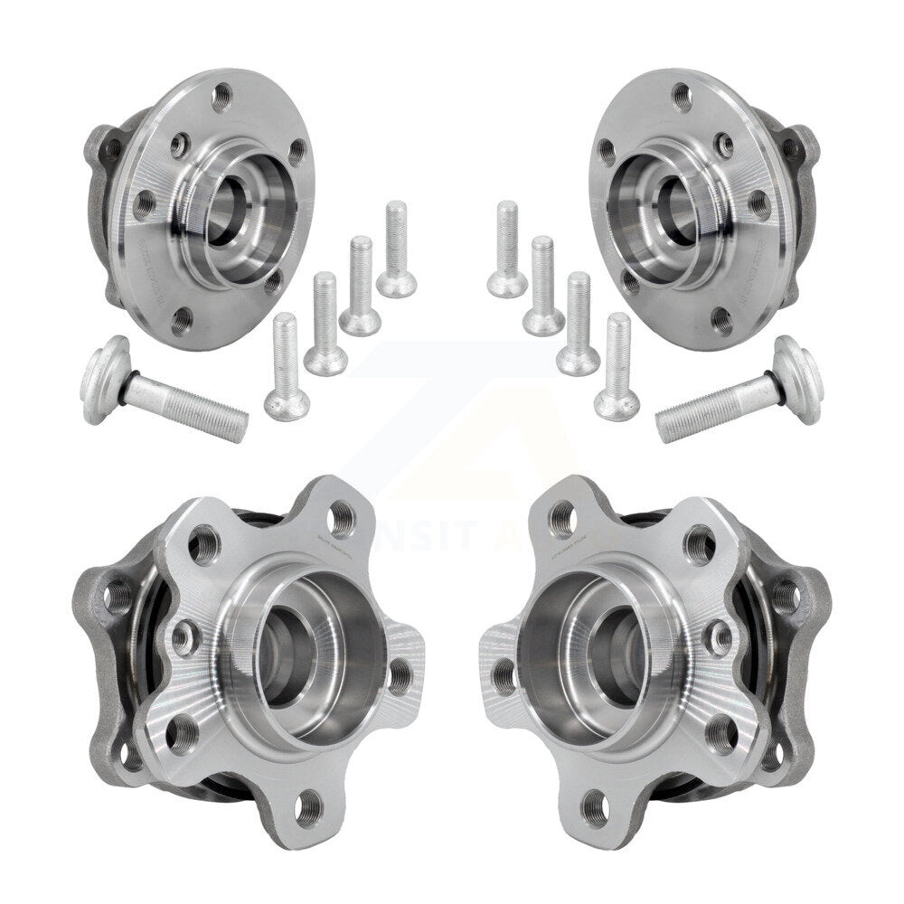 Front Rear Wheel Bearing & Hub Assembly Kit For 2019 BMW 330i xDrive Wagon K70-102241