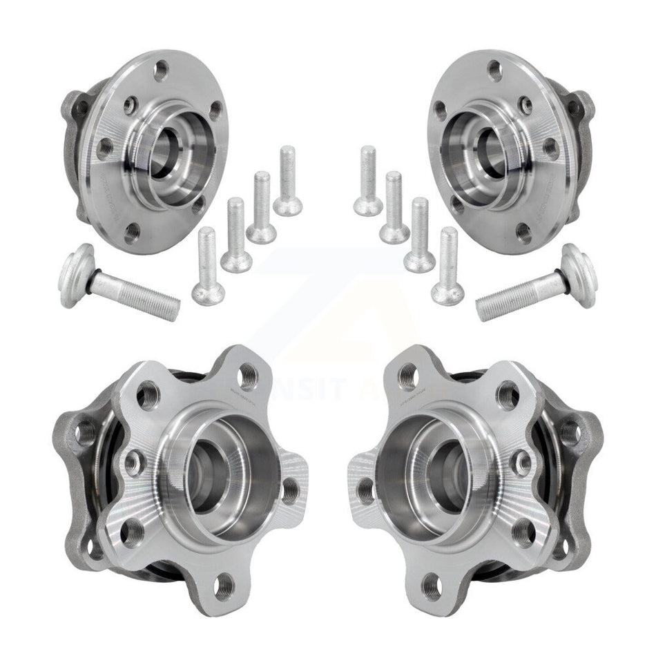 Front Rear Wheel Bearing & Hub Assembly Kit For 2019 BMW 330i xDrive Wagon K70-102241