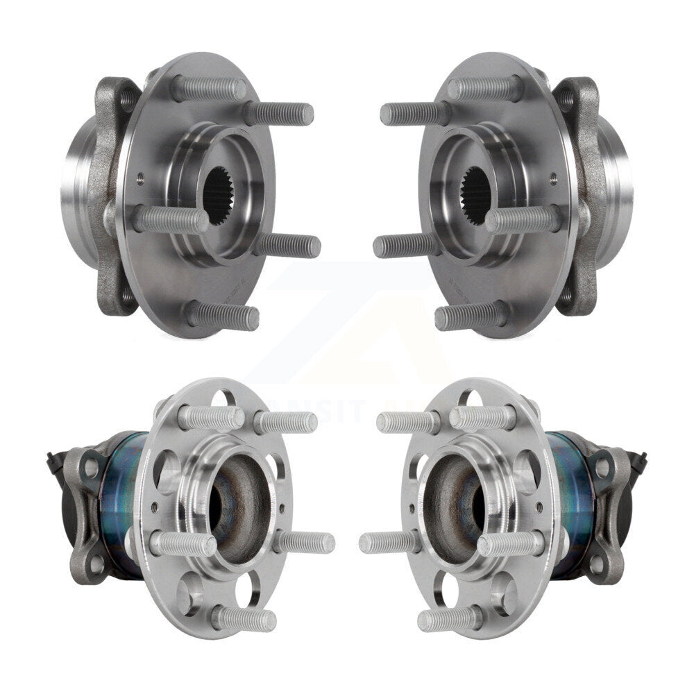 Front Rear Wheel Bearing & Hub Assembly Kit For 2021-2023 Hyundai Elantra 2.0L K70-102244
