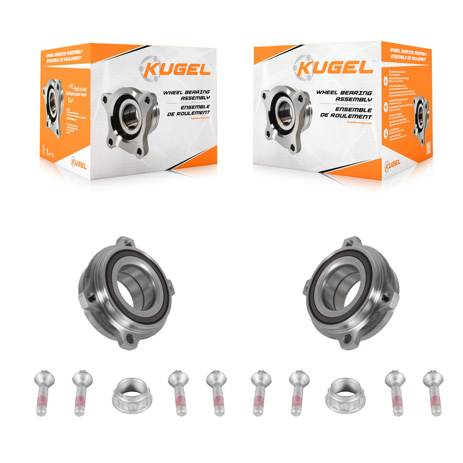 Rear Wheel Bearing Assembly Pair For Mercedes-Benz C300 C43 AMG C400 C450 C350e K70-102254