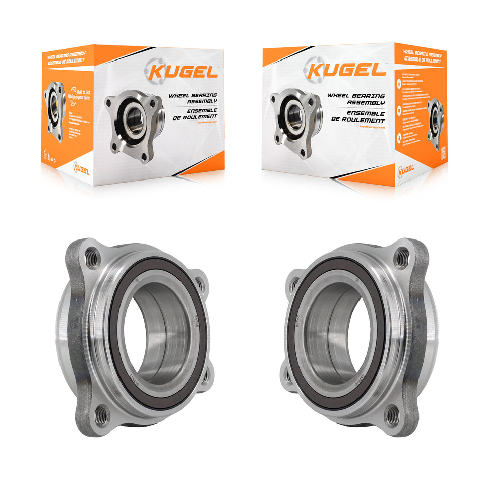 Rear Wheel Bearing Assembly Pair For Audi Q7 SQ5 Sportback A7 RS6 Avant SQ7 A8 Quattro S8 K70-102257