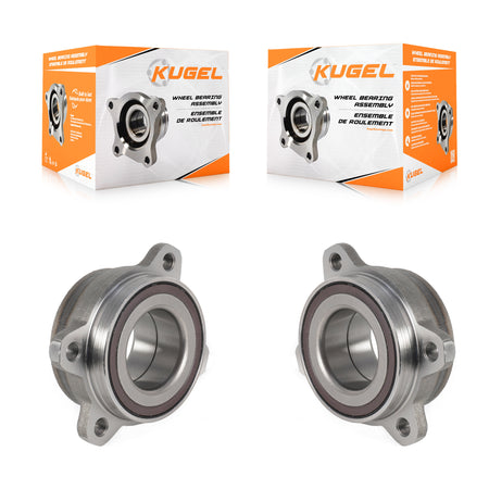 Rear Wheel Bearing Assembly Pair For Porsche Volkswagen Touareg Cayenne 911 718 Spyder K70-102258