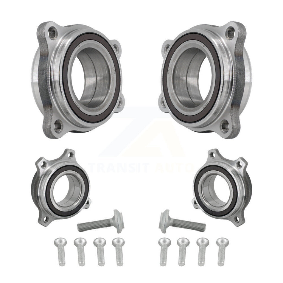 Front Rear Wheel Bearing Assembly Kit For 2017-2019 Audi Q7 K70-102263
