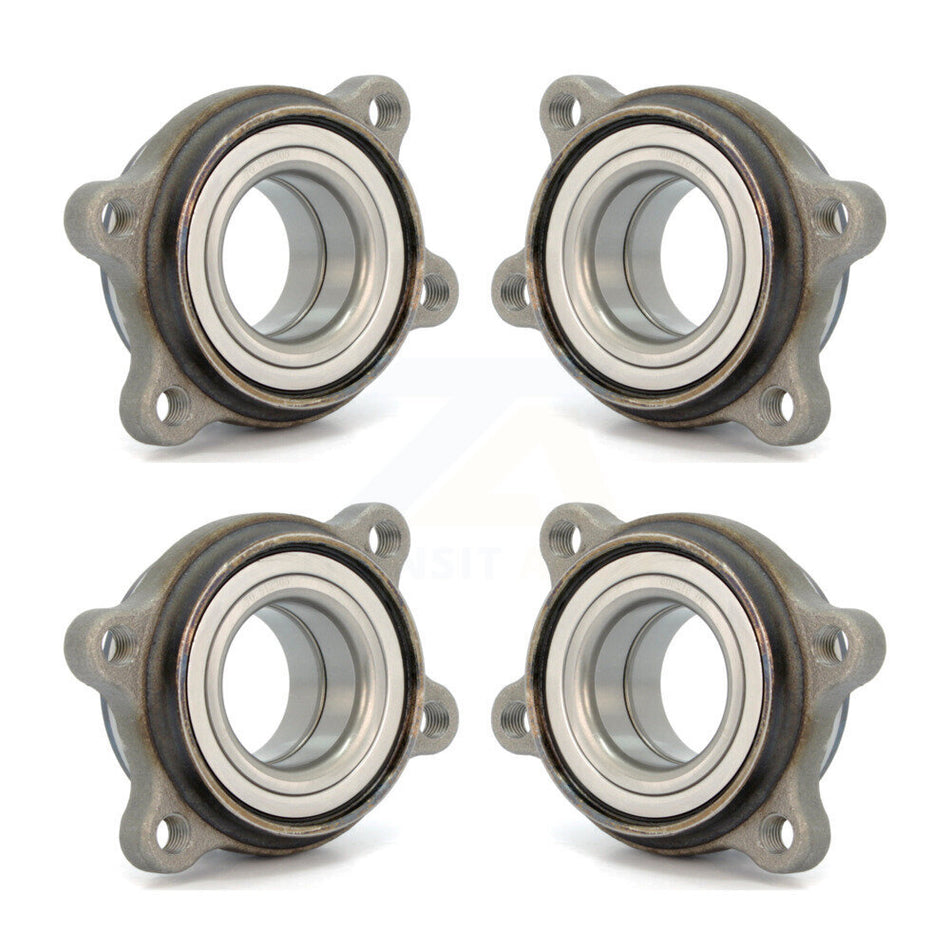 Front Rear Wheel Bearing Assembly Kit For Volkswagen Passat Audi S4 A6 Quattro RS4 A8 S8 K70-102265
