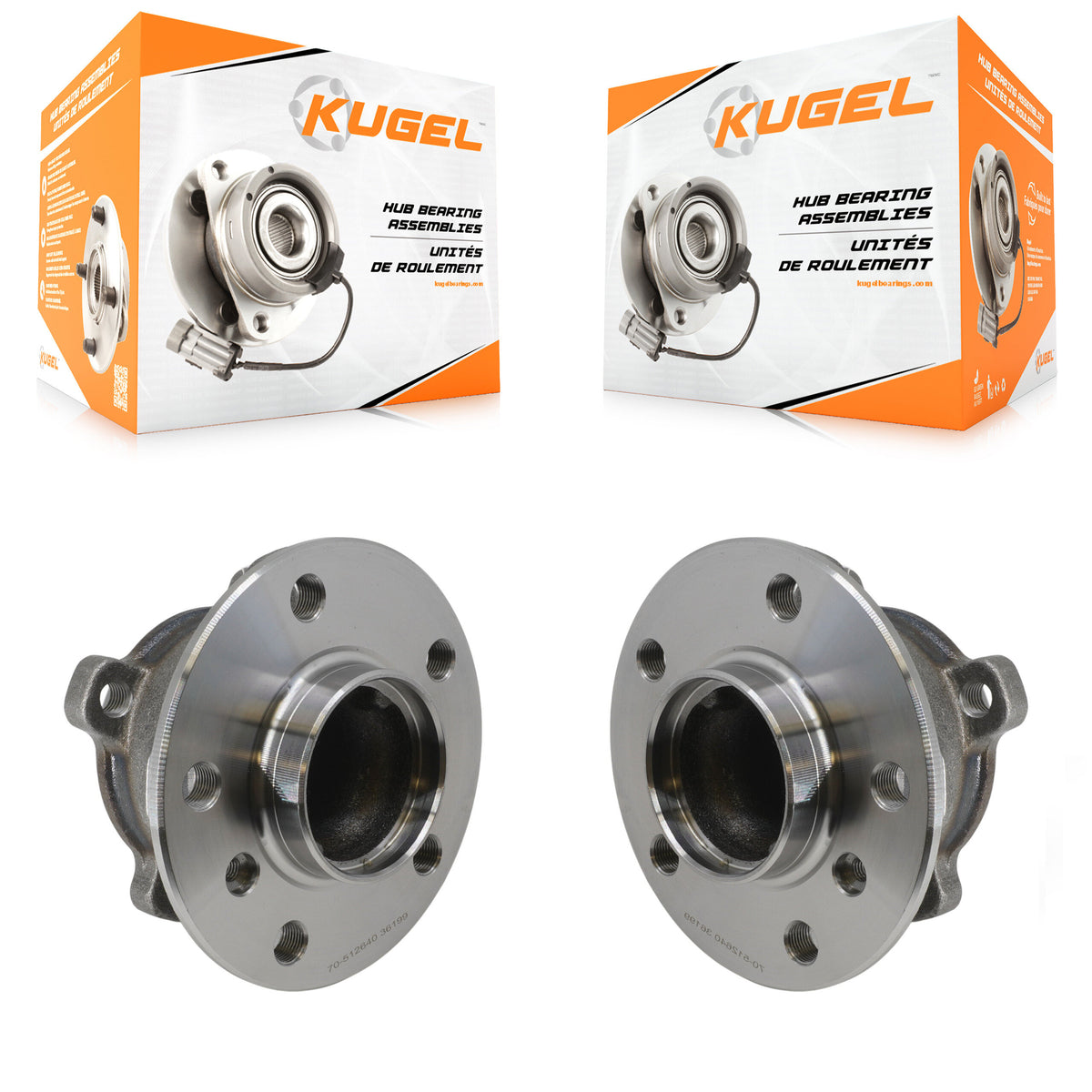 Rear Wheel Bearing And Hub Assembly Pair For Mini Cooper Clubman K70-102269