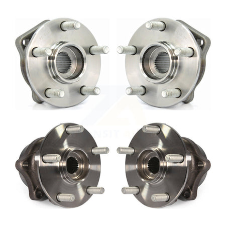 Front Rear Wheel Bearing Hub Assembly Kit For Subaru Impreza WRX Limited Premium K70-102289