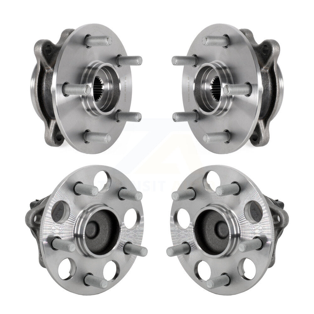 Front Rear Wheel Bearing & Hub Assembly Kit For Toyota RAV4 FWD with GAS engine K70-102294