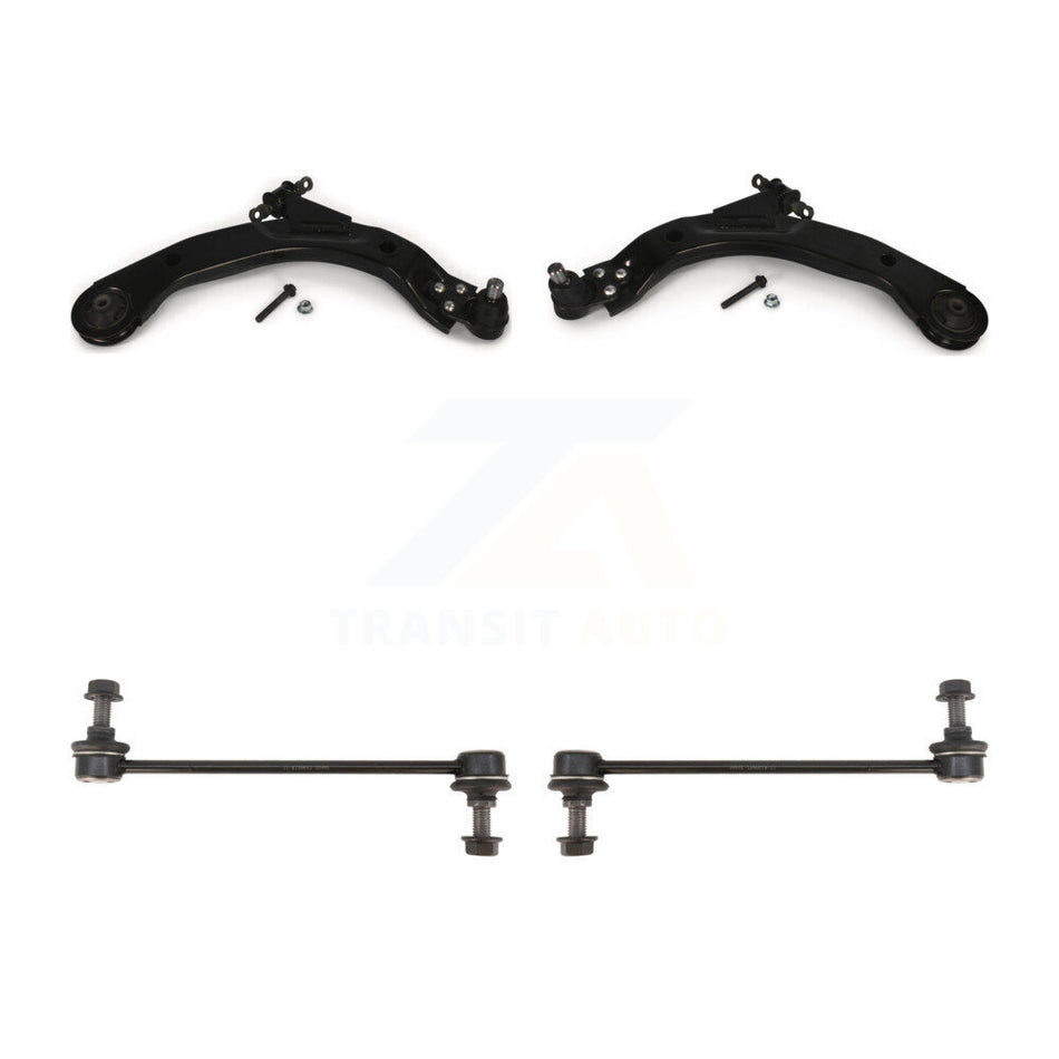 Front Suspension Control Arm And Ball Joint Assembly Link Kit For 2010 Chevrolet HHR Turbocharged With FE1 FE3 9.86" Center to Length K72-100026