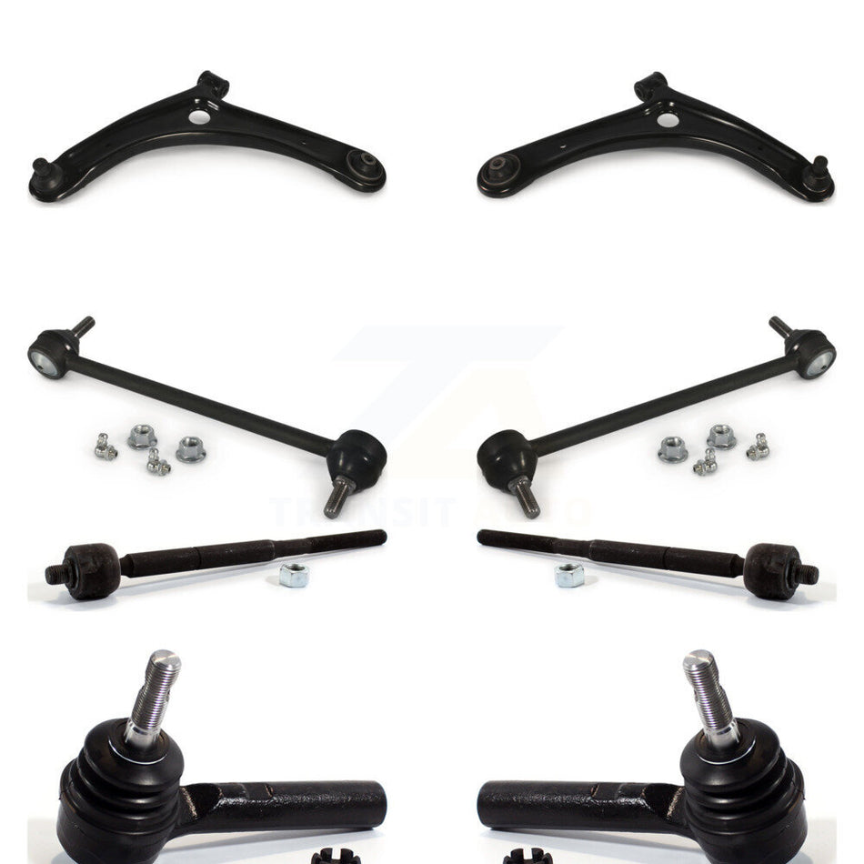 Front Suspension Arm Ball Joint Tie Rod End Link Kit (8Pc) For Jeep Patriot Compass Dodge K72-100119