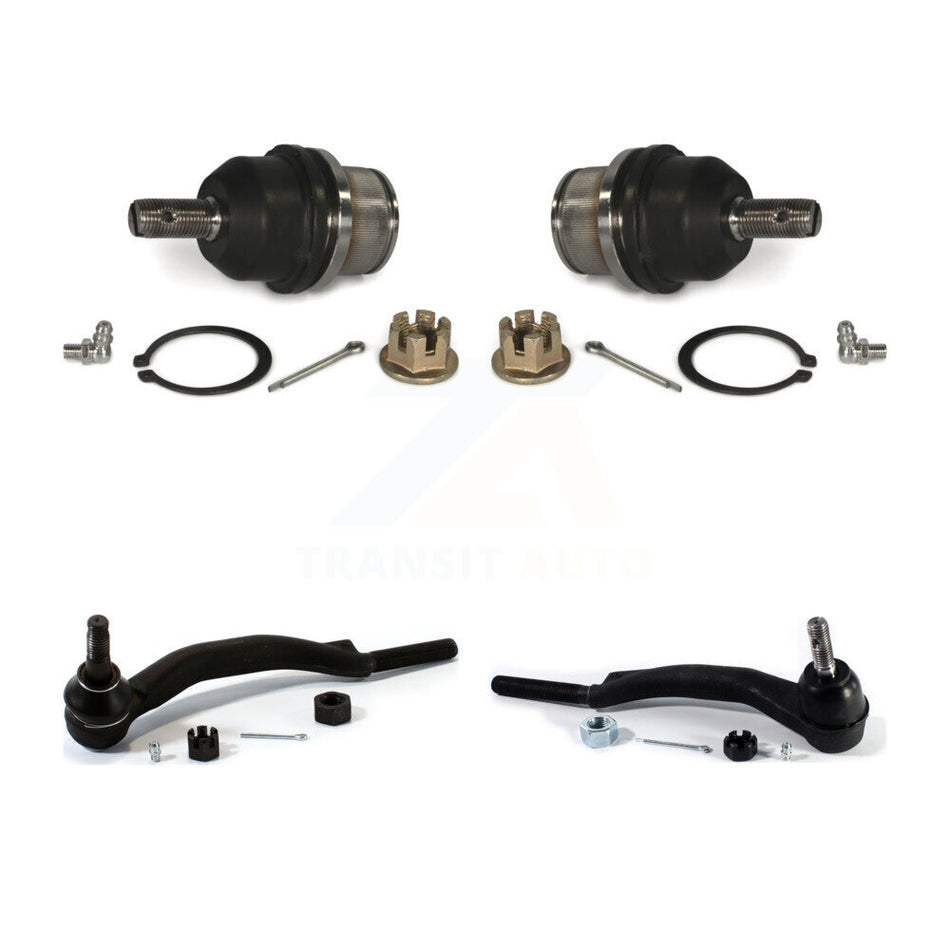 Front Suspension Ball Joint And Tie Rod End Kit For Chevrolet Trailblazer GMC Envoy EXT XL Buick Rainier Oldsmobile Bravada XUV SSR Isuzu Ascender Saab 9-7x K72-100898