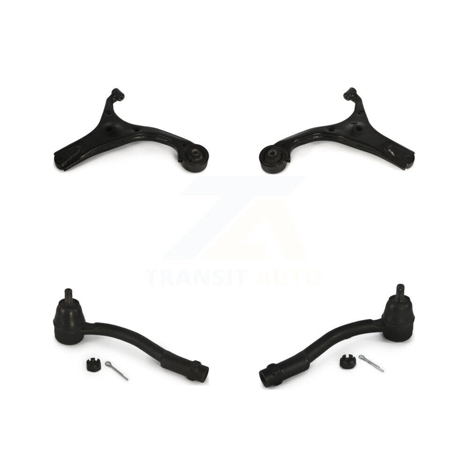 Front Suspension Control Arm And Tie Rod End Kit For 2006-2011 Hyundai Accent K72-100990