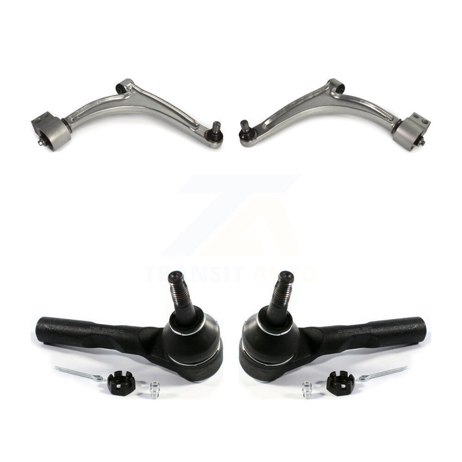 Front Suspension Control Arm And Tie Rod End Kit For Chevrolet Malibu Pontiac G6 Saturn Aura Contains Rear Bushings K72-101046