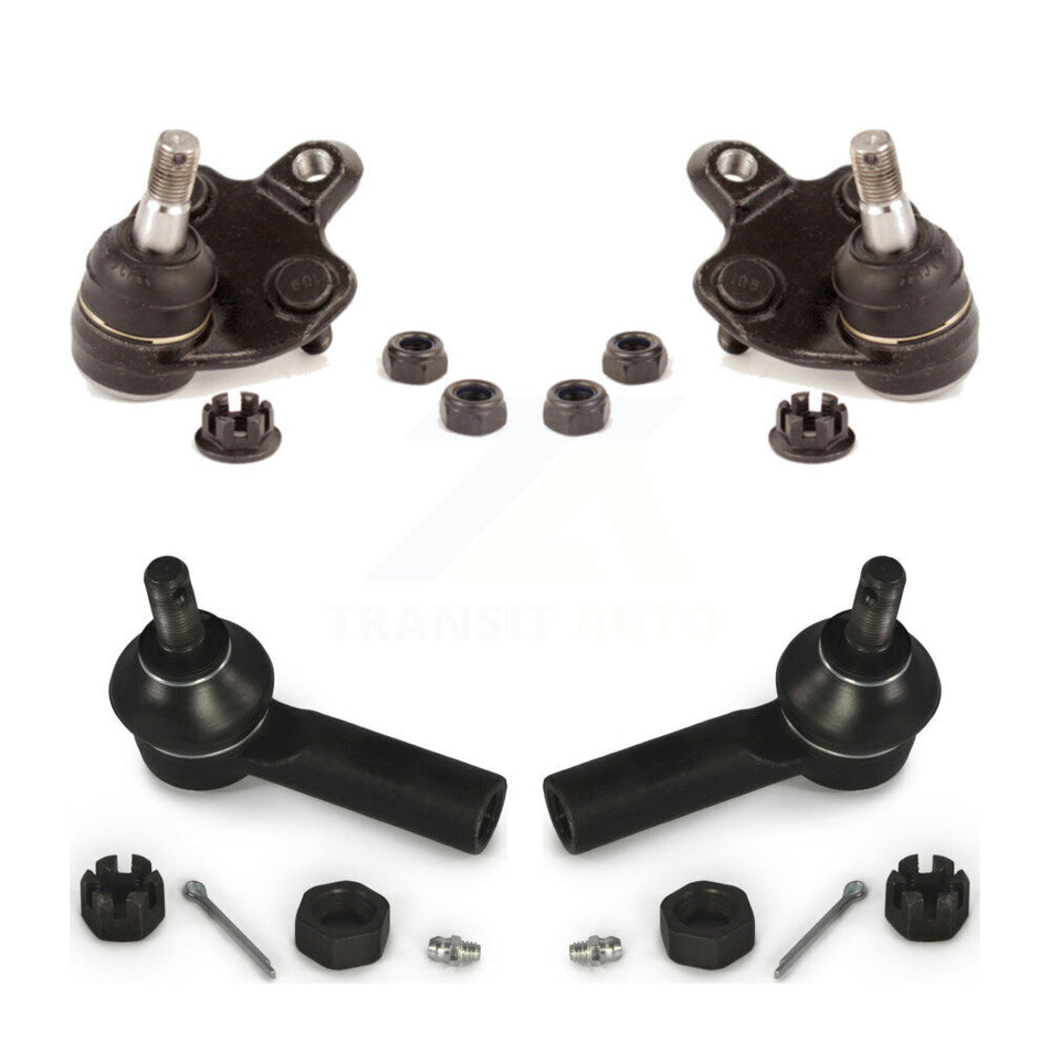 Front Suspension Ball Joint And Tie Rod End Kit For 2003-2008 Toyota Matrix Pontiac Vibe K72-101315