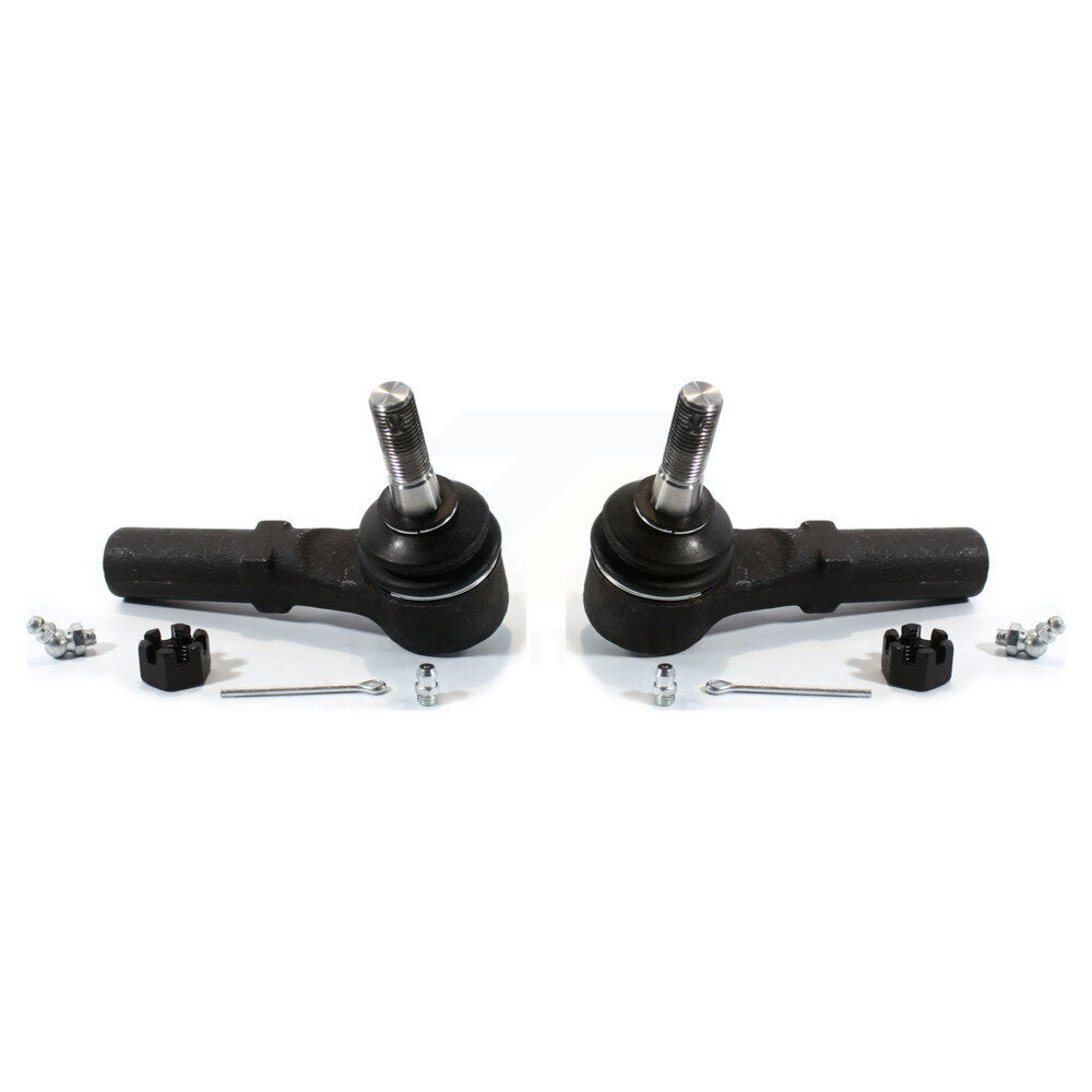 Front Outer Tie Rod End Pair For GMC Chevrolet Sierra 2500 HD Silverado Savana Express H2 K72-101328