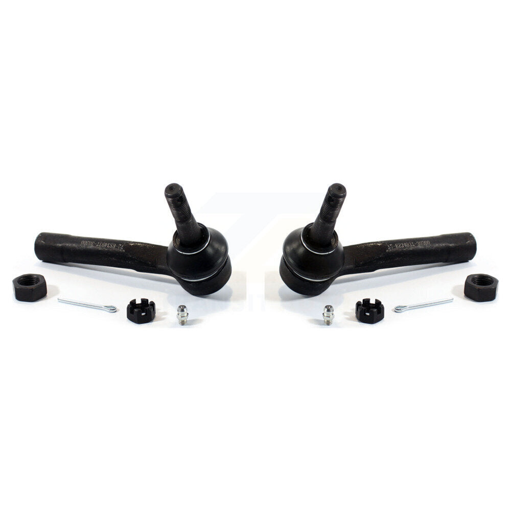 Front Outer Tie Rod End Pair For Chevrolet GMC Silverado 1500 Sierra Avalanche Yukon XL K72-101330
