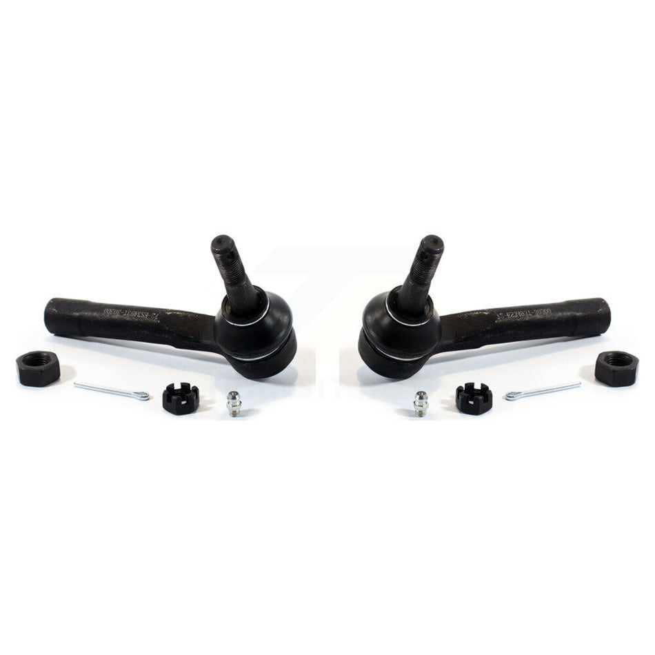Front Outer Tie Rod End Pair For Chevrolet GMC Silverado 1500 Sierra Avalanche Yukon XL K72-101330