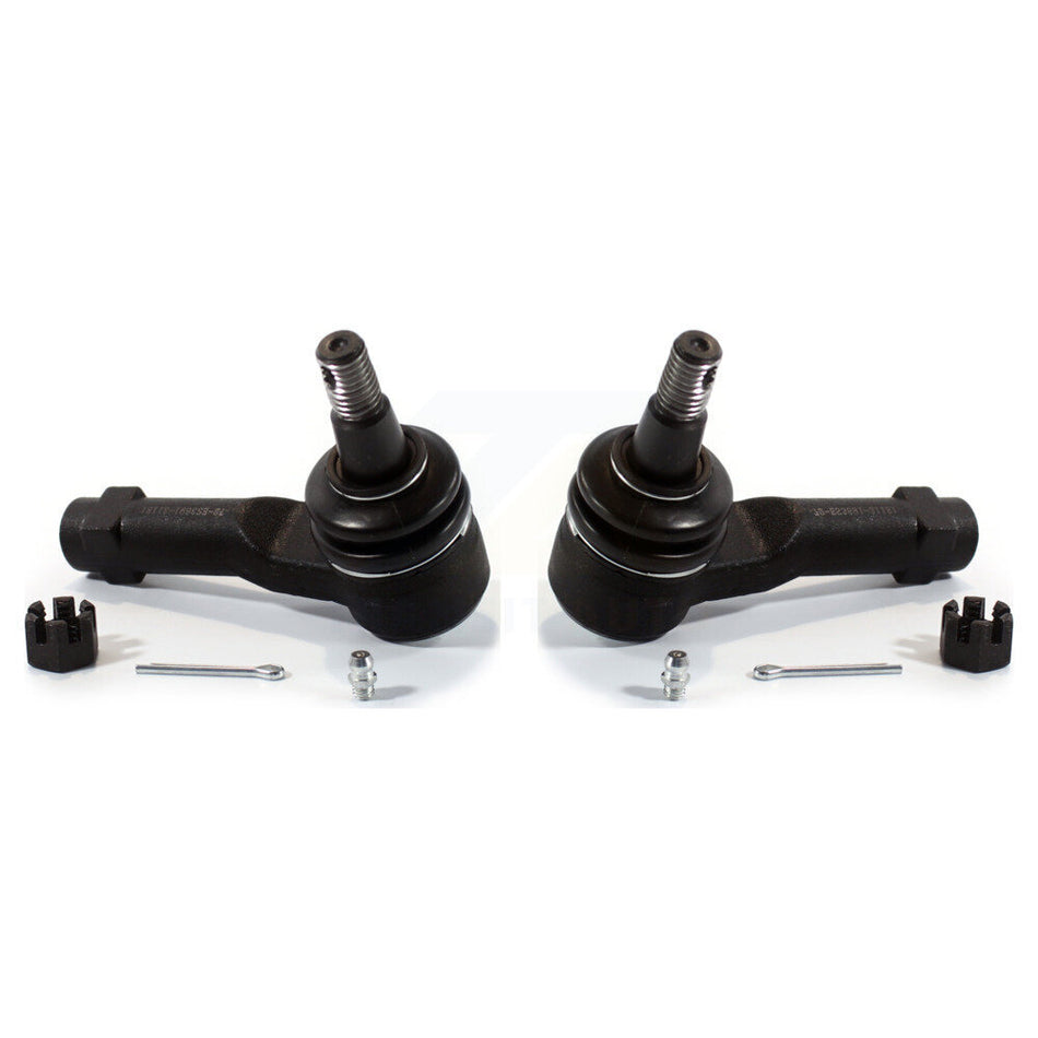 Front Outer Steering Tie Rod End Pair For Ford F-150 Lincoln Mark LT K72-101336
