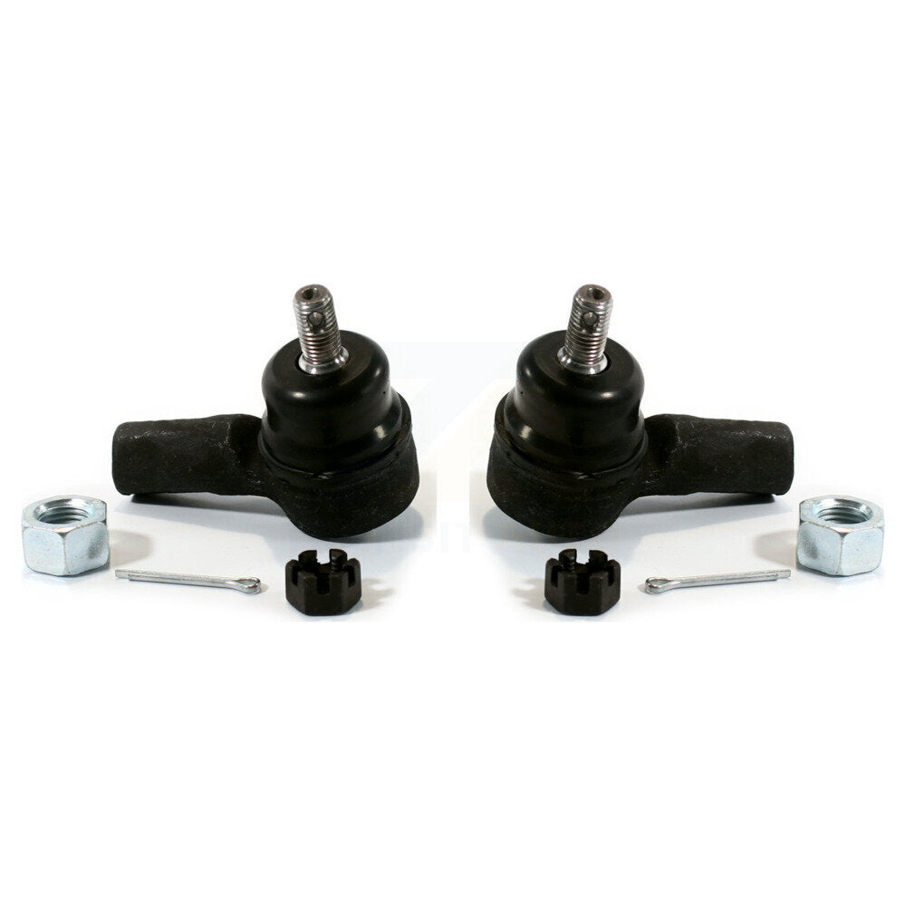 Front Outer Steering Tie Rod End Pair For Honda Civic CR-V Acura EL K72-101341