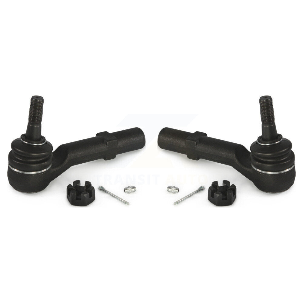 Front Outer Tie Rod End Pair For Chevrolet GMC Sierra 1500 Silverado Avalanche Cadillac K72-101371
